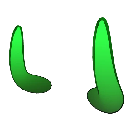 Green Neon Horns
