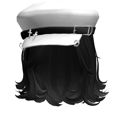 Short Layered Messy Flipped Bob w Beret