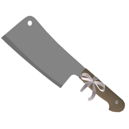 ♡ cute pink prop knife w/ bow