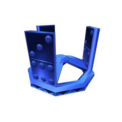 Diamond Blue Domino Crown