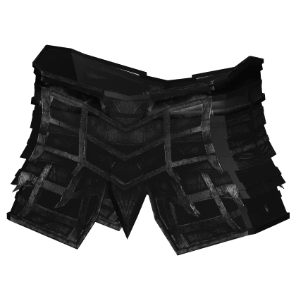 Black Samurai Knight Waist