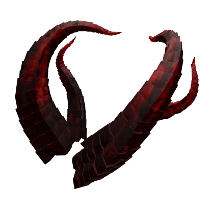 Crimson Steelfeather Horns