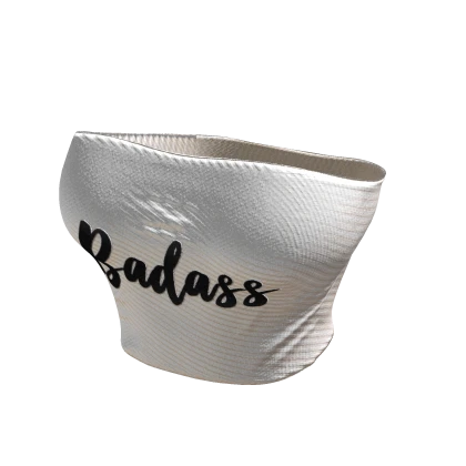 Badass Tube Top | White