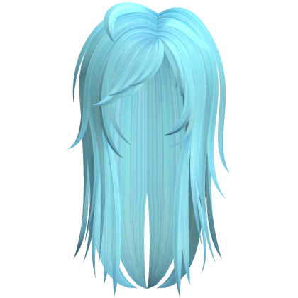 Super Messy Layered Scene Emo Hair (Blue)