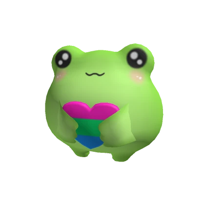 Pride Frog: Poly