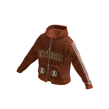 Y2k Grunge Set Hoodie (Orange)