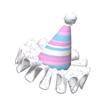 Bubblegum Clown Party Hat