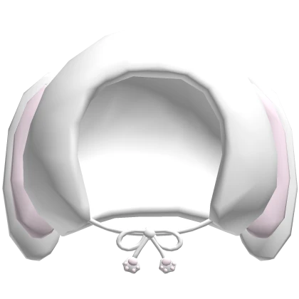 ♡ White Bunny Hood