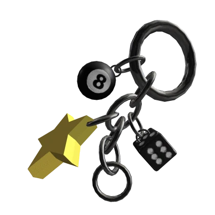 Y2k 90s emo become a keychain