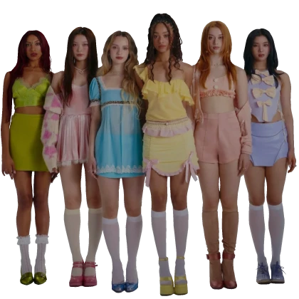 KATSEYE TOUCH CUTOUT BUDDY