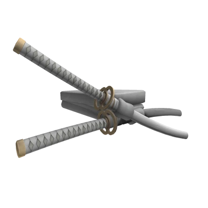 Musashi Katana Set White