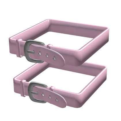 [3.0] Double Pink Leg Belt Strap