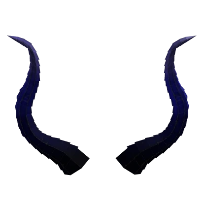  Azurite Horns of Hell