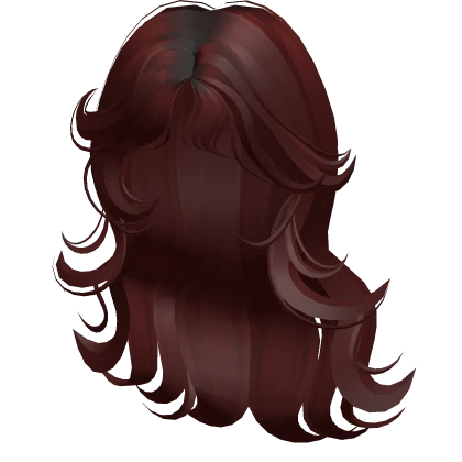 ♡ emo goth zombie hair in red