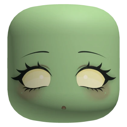 Cute Chibi Zombie Face