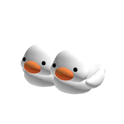 White Duck Slippers