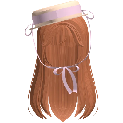 Kawaii Ginger Hair w Sun Hat