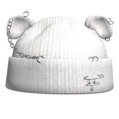 White Beanie