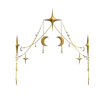 Celestial Elegance Headpiece Gold