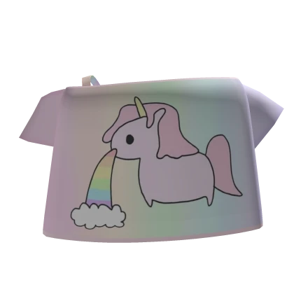 pastel rainbow unicorn bleh off the shoulder