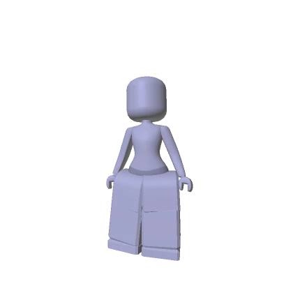 Woman Slim Blocky Doll