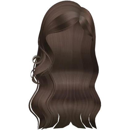 Loose Soft Wavy Hairstyle (Brown)