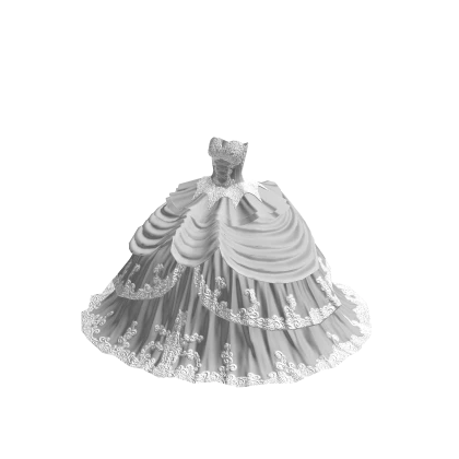 ♾️ White nightshade dress