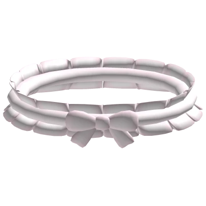 ♡ cutest pink kawaii puffy ruffled choker