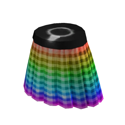 Pleated Skirt [Rainbow]