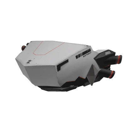 Typical White Cyberpunk Dragon mask