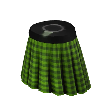 Checker Skirt [Green]