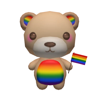 Pride Teddy - Rainbow