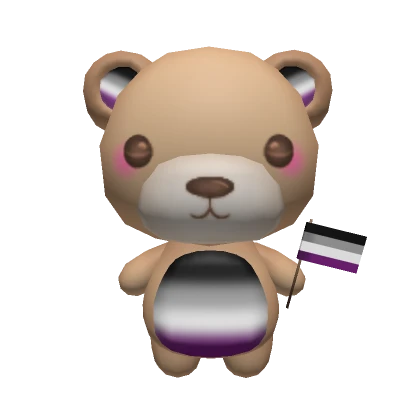 Pride Teddy - Asexual