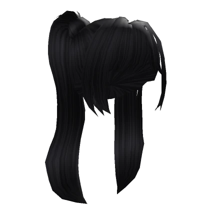 Anime Idol Hair in Black