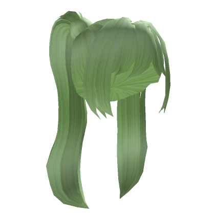 Anime Idol Hair in Green