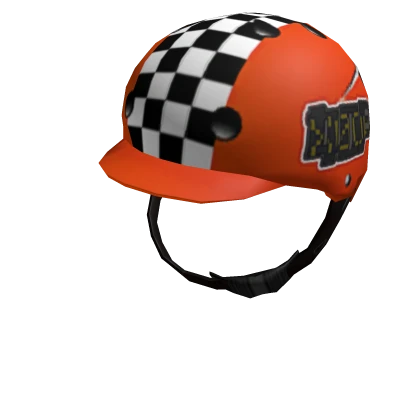 Radical Orange Skating Helmet