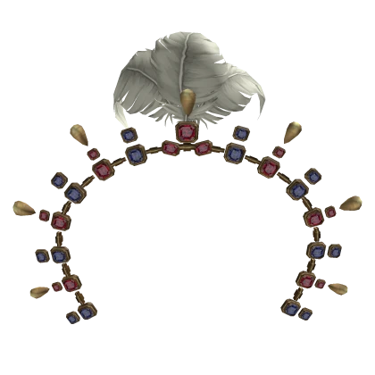 Feathered, Jewelled Coronet