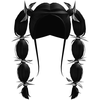 ❤️ Baddie Anime Braids Hair (Black)