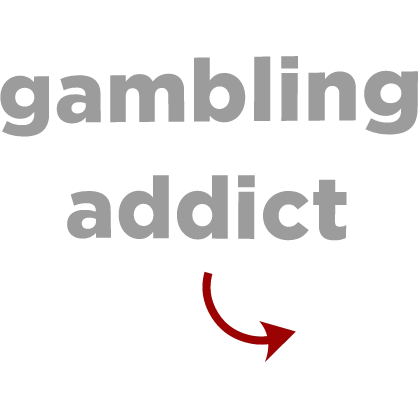 [🎰] XL Gambling Addict Sign