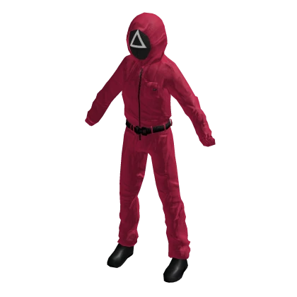 Squid Game: Pink Soldier Number 011 (With Hood)