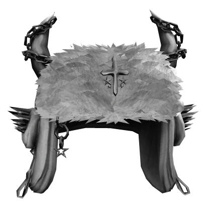 Y2k White Ushanka