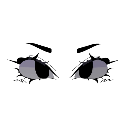 Evil girl 3D eyes