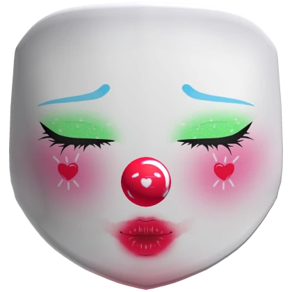 Halloween Glam Clown Mask