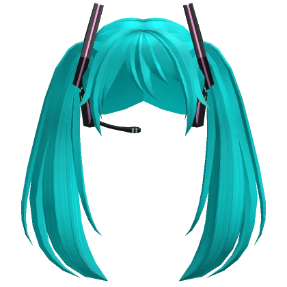 Hatsune Miku Hair Headphones 1 (3.0)