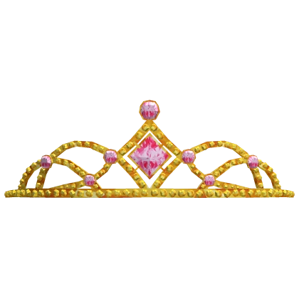 Pink Elegant Princess Charming Tiara