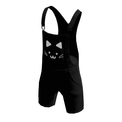 ❄ Black Cat Overalls