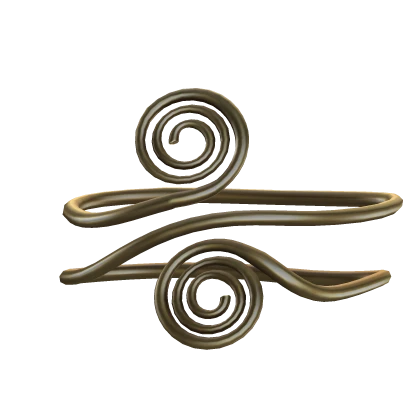 Swirl arm band in Dirty Gold [3.0]
