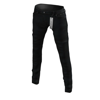 Designer Skinny Jeans - Coal