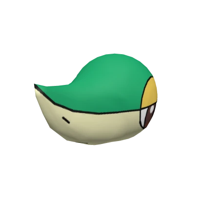 Fancy Green Snake Head