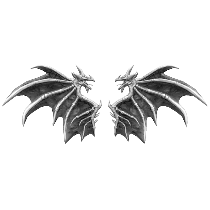 White Ethereal Dragon Wings